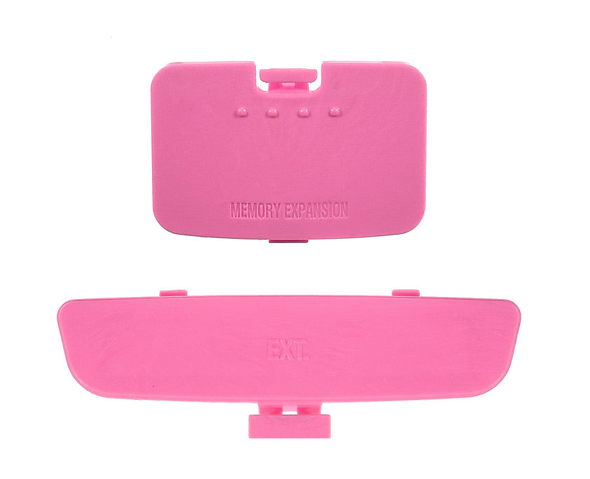 Nintendo 64 [N64] Expansion Port Lid [Cover] Solid Pink