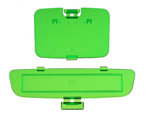 Nintendo 64 [N64] Expansion Port Lid [Cover] Funtastic Jungle Green