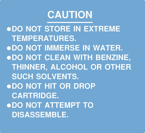 Nintendo NES Color Dream Game Cartridge Back Label [Blue Variant]