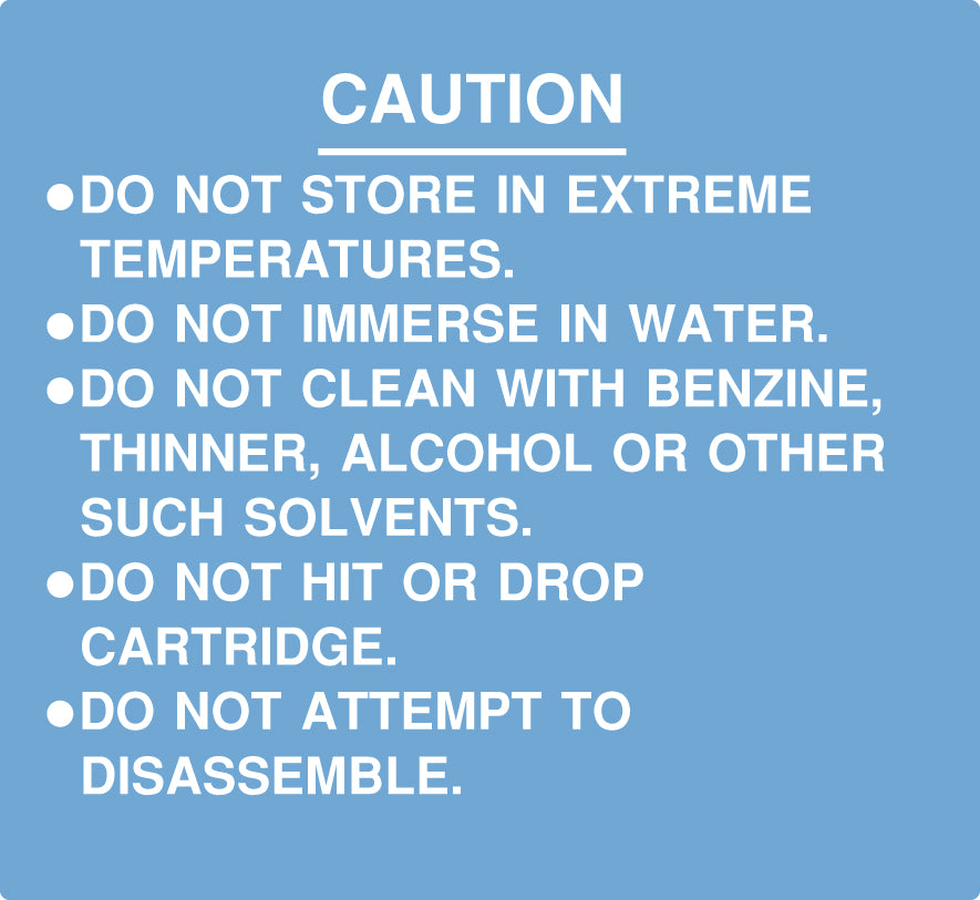 Nintendo NES Color Dream Game Cartridge Back Label [Blue Variant]