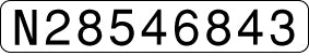 Nintendo NES Console Serial Label