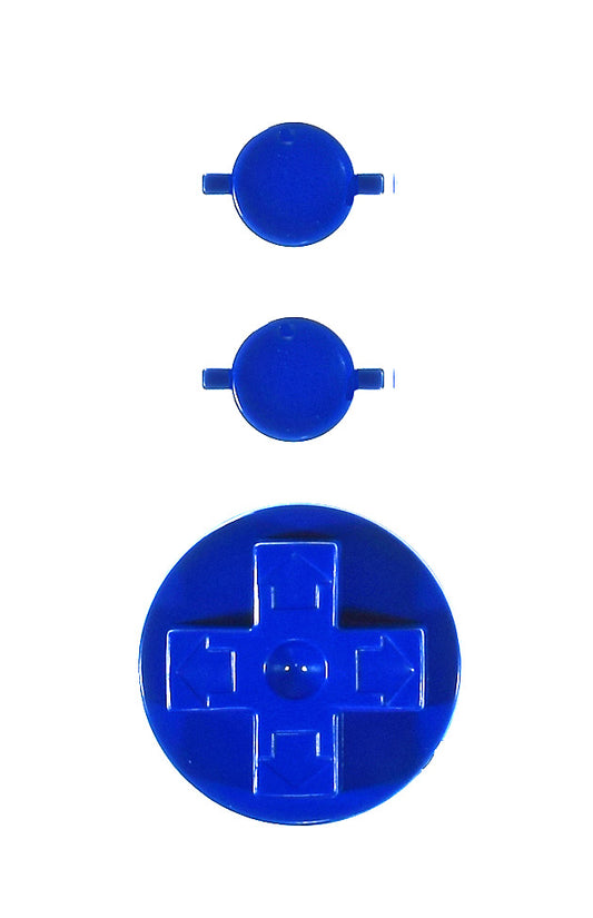Nintendo NES Controller Buttons [Solid Blue]