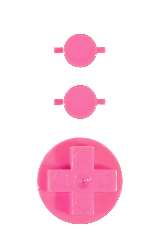 Nintendo NES Controller Buttons [Solid Pink]