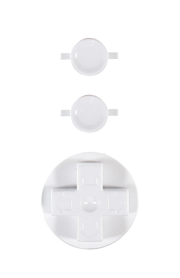 Nintendo NES Controller Buttons [Solid White]