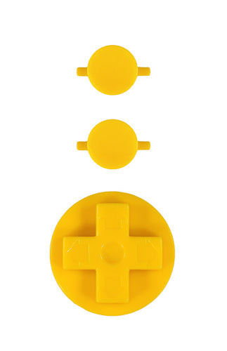Nintendo NES Controller Buttons [Solid Yellow]