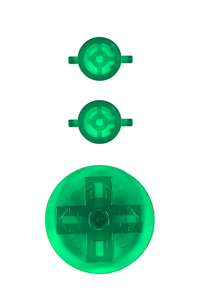 Nintendo NES Controller Buttons [Transparent Green]