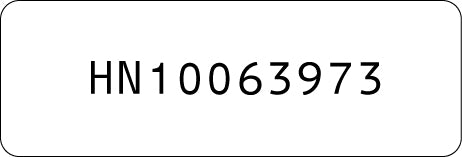 Nintendo NES Top Loader Serial Label [Japanese Variant]