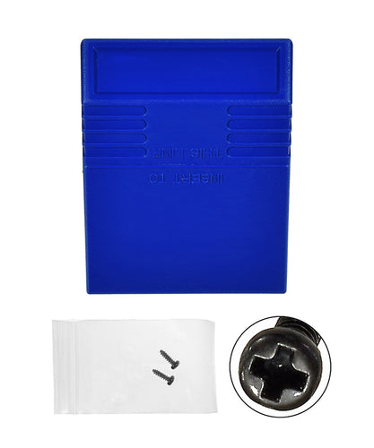 Intellivision Game Cartridge Shell [Dark Blue]