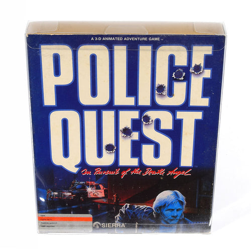 Police Quest 1: In Pursuit of the Death Angel [Small Variant] Game Box Protector [183x32x229mm]