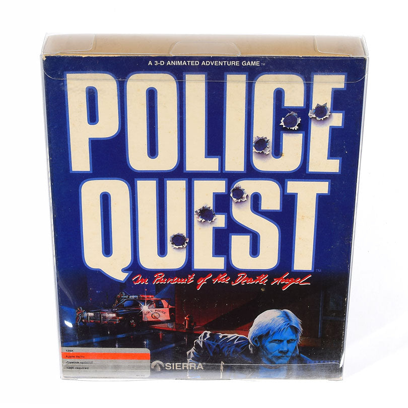 Police Quest 1: In Pursuit of the Death Angel [Small Variant] Game Box Protector [183x32x229mm]