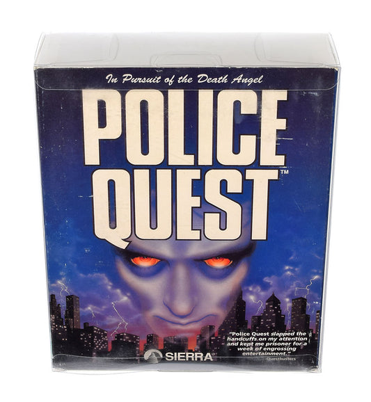 Police Quest 1 [Large Variant] Game Box Protector [183x58x228mm]