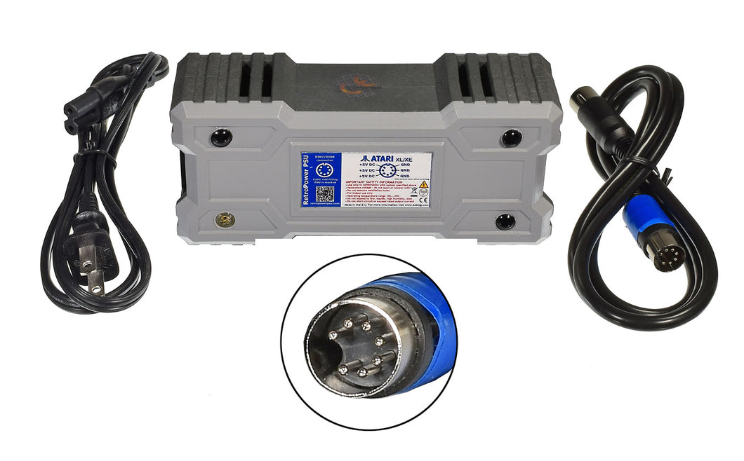 RetroPower PSU Atari XL/XE US - Replacement Atari XL/XE Power Supply, US Plug