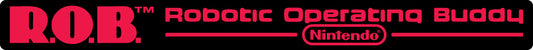 Nintendo NES R.O.B. Label