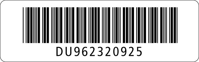 Sega Dreamcast Console Barcode Label