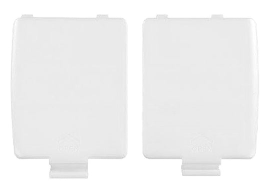 Sega GameGear Battery Lid Set [White]