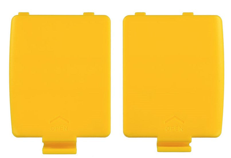 Sega GameGear Battery Lid Set [Yellow]