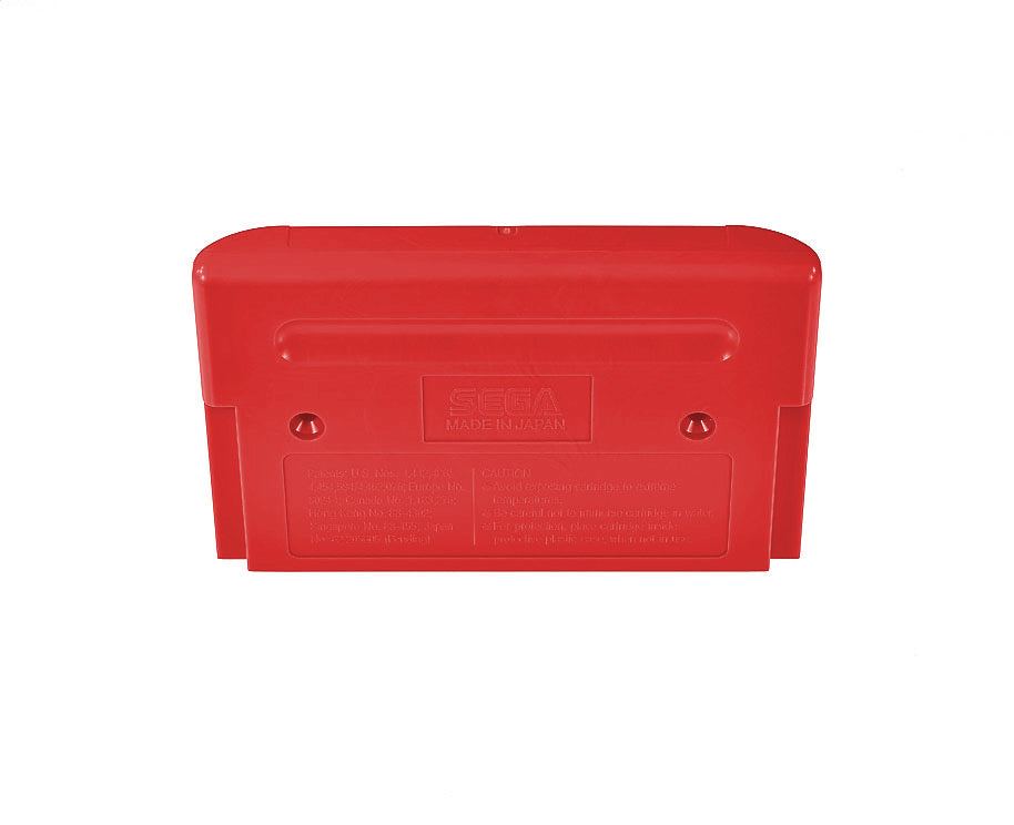 Sega Genesis Cartridge Shell [Solid Red] [With Logo]