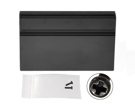 Sega Master System Cartridge Shell [Black, With Logo]