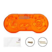 Load image into Gallery viewer, Super Nintendo [SNES] Controller Shell [Clear Orange]