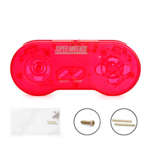 Load image into Gallery viewer, Super Nintendo [SNES] Controller Shell [Clear Red]