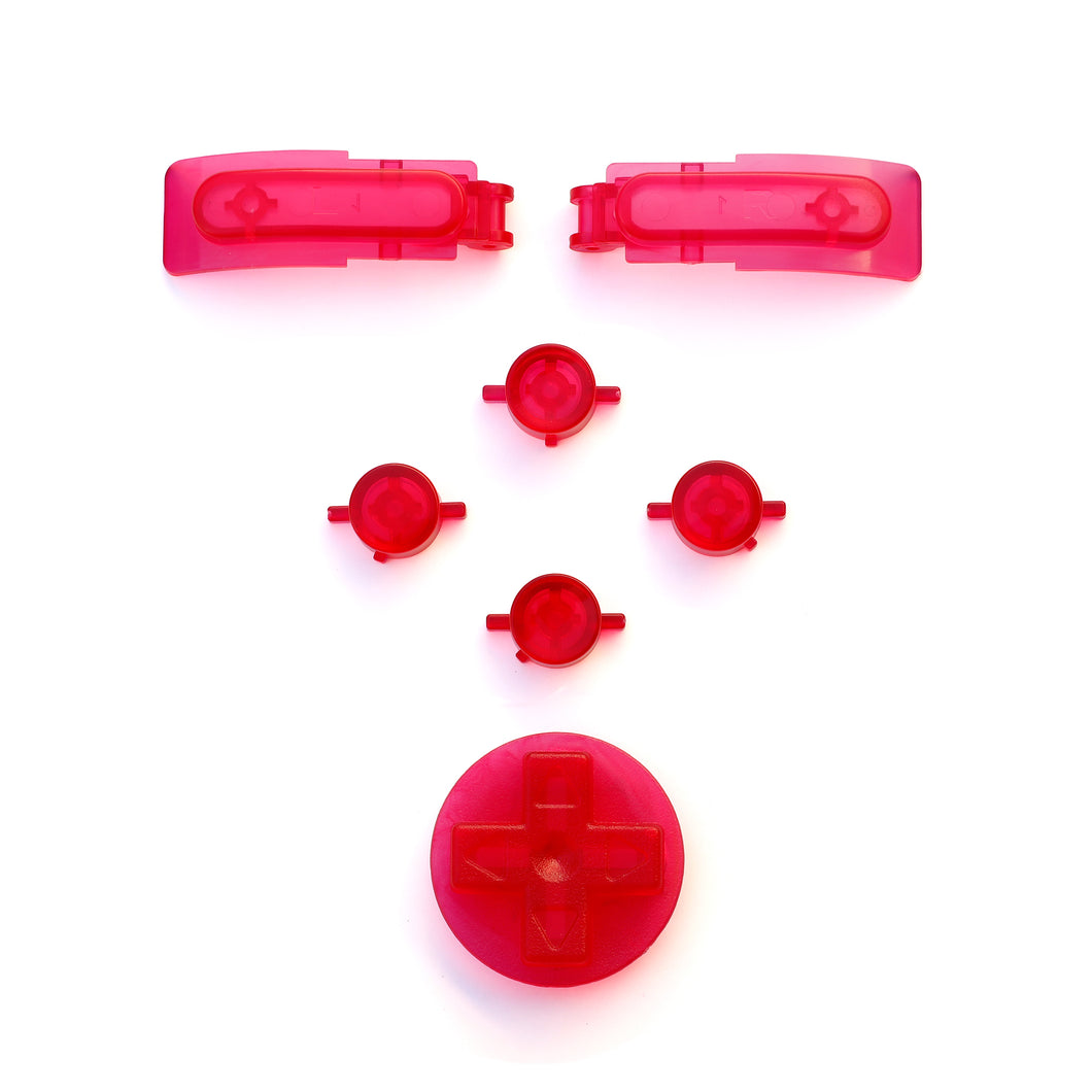 Super Nintendo [SNES] Controller Buttons [Clear Red] – Hoskbrew