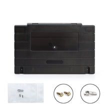 Load image into Gallery viewer, Super Nintendo [SNES] Game Cartridge Shell [Clear Black]