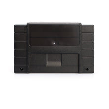 Load image into Gallery viewer, Super Nintendo [SNES] Game Cartridge Shell [Clear Black]
