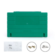 Load image into Gallery viewer, Super Nintendo [SNES] Game Cartridge Shell [FX] [Solid Green]