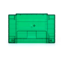 Load image into Gallery viewer, Super Nintendo [SNES] Game Cartridge Shell [FX] [Clear Green]