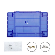 Load image into Gallery viewer, Super Nintendo [SNES] Game Cartridge Shell [FX] [Clear Grape] [No Logo]