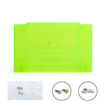 Load image into Gallery viewer, Super Nintendo [SNES] Game Cartridge Shell [FX] [Extreme Green] [No Logo]