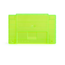Load image into Gallery viewer, Super Nintendo [SNES] Game Cartridge Shell [FX] [Extreme Green] [With Logo]