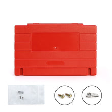 Load image into Gallery viewer, Super Nintendo [SNES] Game Cartridge Shell [FX] [Solid Red]
