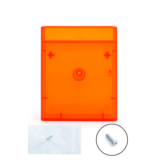 Atari XE Game Cartridge Shell [Clear Orange]