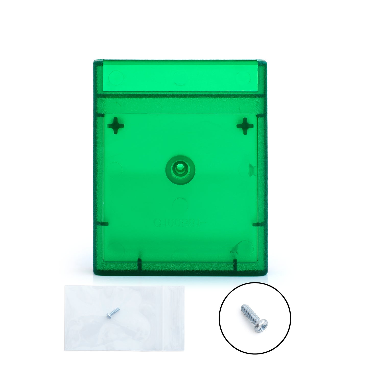 Atari XE Game Cartridge Shell [Clear Green]