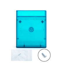 Load image into Gallery viewer, Atari XE Game Cartridge Shell [Clear Blue]