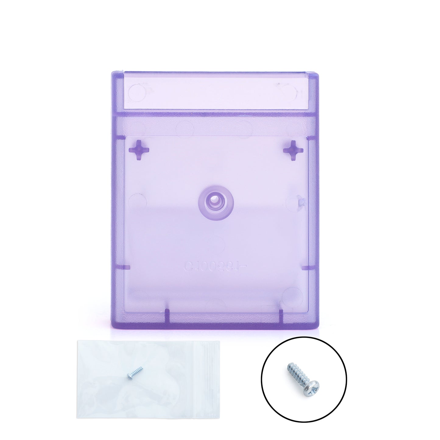Atari XE Game Cartridge Shell [Clear Purple]