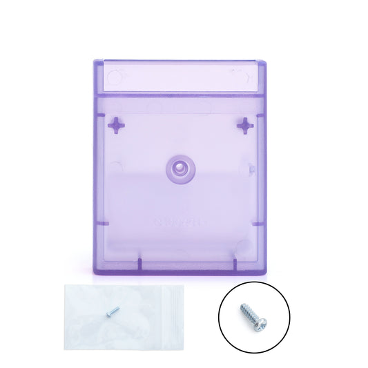 Atari XE Game Cartridge Shell [Clear Purple]