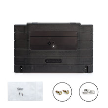 Load image into Gallery viewer, Super Nintendo [SNES] Game Cartridge Shell [Clear Black]