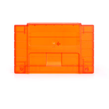 Load image into Gallery viewer, Super Nintendo [SNES] Game Cartridge Shell [FX] [Clear Orange]