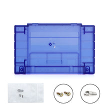 Load image into Gallery viewer, Super Nintendo [SNES] Game Cartridge Shell [FX] [Clear Grape] [With Logo]