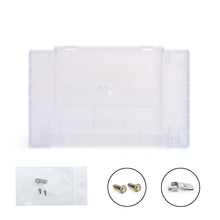 Load image into Gallery viewer, Super Nintendo [SNES] Game Cartridge Shell [FX] [Clear] [With Logo]