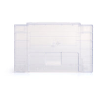 Load image into Gallery viewer, Super Nintendo [SNES] Game Cartridge Shell [FX] [Clear] [With Logo]