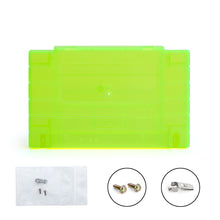 Load image into Gallery viewer, Super Nintendo [SNES] Game Cartridge Shell [FX] [Extreme Green] [With Logo]