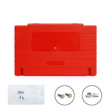 Load image into Gallery viewer, Super Nintendo [SNES] Game Cartridge Shell [FX] [Solid Red]