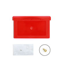 Load image into Gallery viewer, GameBoy Advance [GBA] Game Cartridge Shell [Solid Red]