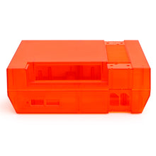 Load image into Gallery viewer, Nintendo NES Front Loader [NES-001] Bottom Shell [Clear Orange]