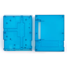 Load image into Gallery viewer, Nintendo NES Front Loader [NES-001] System Shell [Clear Blue]