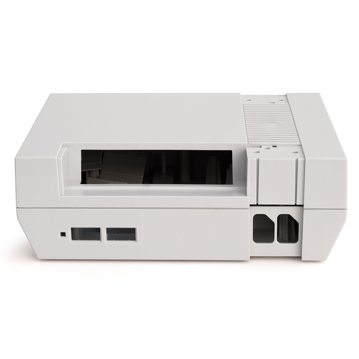 Nintendo NES Front Loader [NES-001] Bottom Shell [Solid Gray] – Hoskbrew