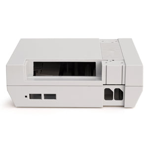Nintendo NES Front Loader [NES-001] Bottom Shell [Solid Gray] – Hoskbrew